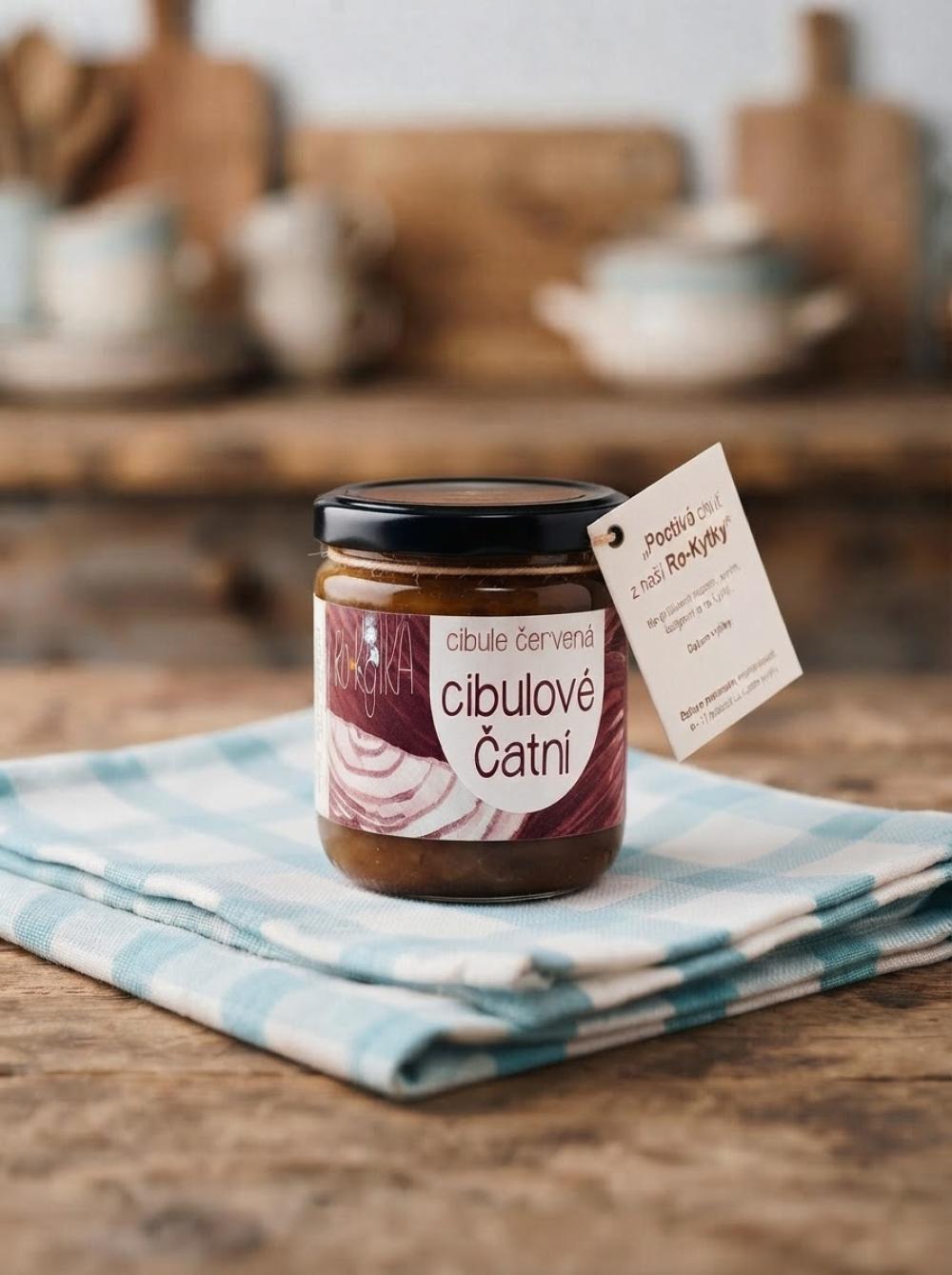 Cibulové čatní, 145g