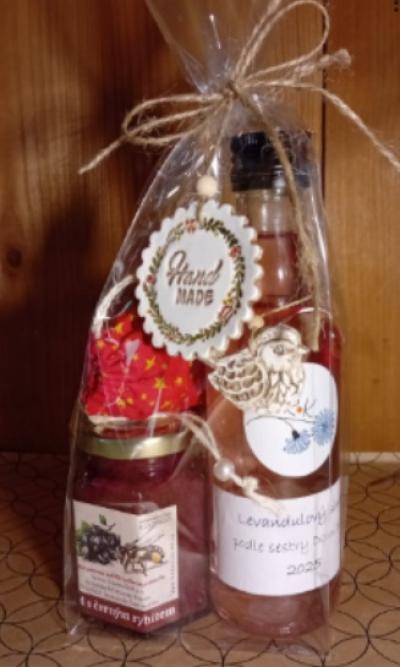 Dárkový balíček, levandule/med