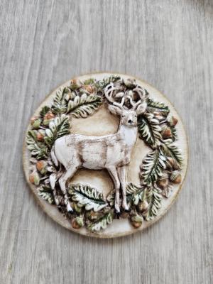 Myslivecká dekorace na pověšení, kolečko, Creall