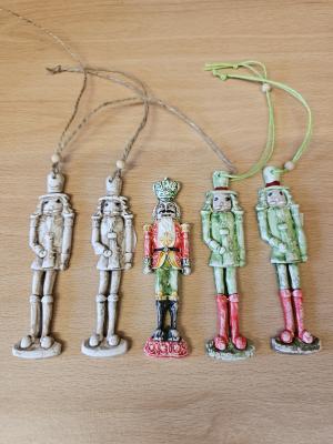 Dekorace na pověšení, vodník / vojáček